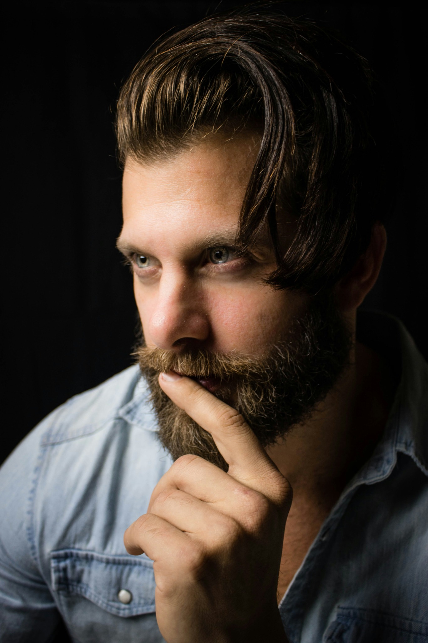 Bearded man portrait for Beards and Social Identity